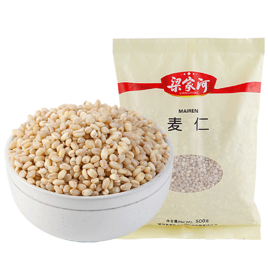 延川县 梁家河农家麦仁小麦去皮麦仁米煮粥大麦米粗粮杂粮粥五谷杂粮