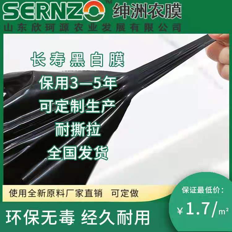 棚膜  黑白膜  养殖专用膜 保温隔热 长寿耐用黑白膜