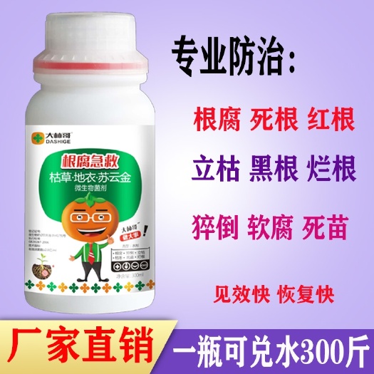 禹州市土壤微生物菌剂  大柿哥根腐病专用微生物菌剂大姜草莓番茄甜瓜中药材专用根腐药