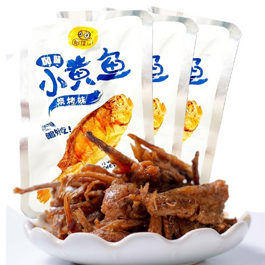 休闲零食  怡佳仁风味小黄鱼 够味够好吃