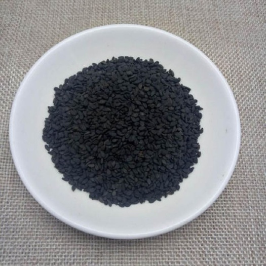 黑芝麻新鲜粮食食材农家自产非转基因5斤装【假一赔十】