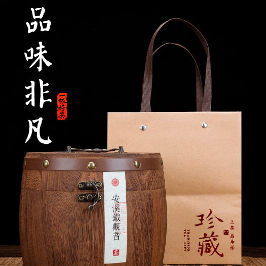 安溪铁观音 浓香口感2022新茶兰花香散装500g木桶装