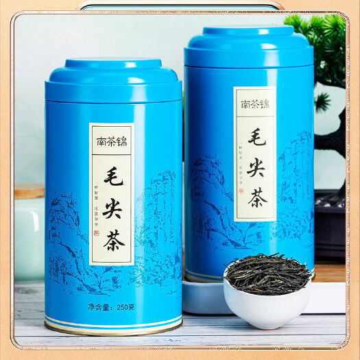 明前毛尖茶毛尖云雾高山绿茶罐装