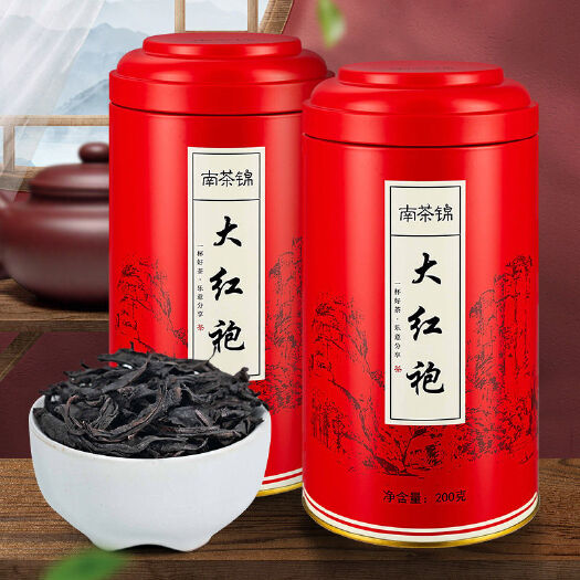 大红袍茶叶200g/400g武夷罐装浓香型红茶