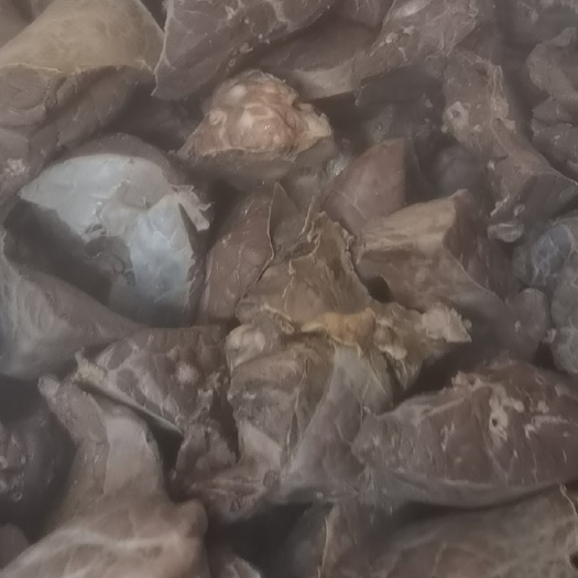 汕头牛杂  干水牛肺熟度非常高