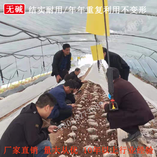 简阳市小拱棚杆 小拱棚拱杆 大棚杆羊肚菌种植搭建支架玻璃纤维杆