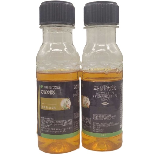 武汉刀光剑影41%强酸草甘膦异丙胺盐杂草除草剂烂根芦苇果园