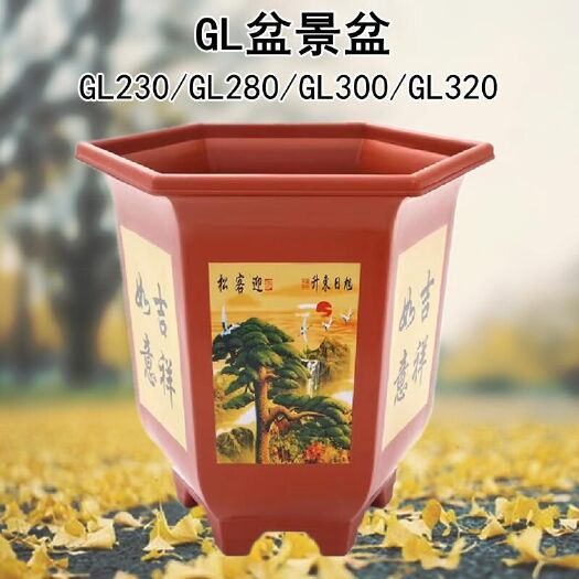 广州GL盆景盆塑料花盆