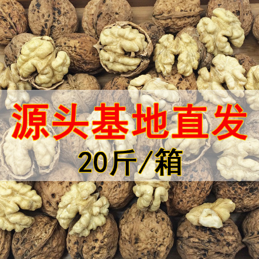 云南薄皮核桃20斤基地直供一手货源全年供应云南纸皮核桃干果