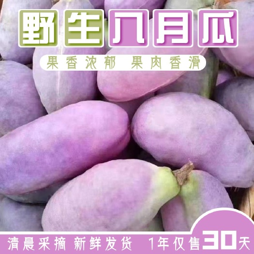 丹江口市野生八月瓜新鲜八月炸当季新鲜水果稀罕水果不常见对接电商货源足