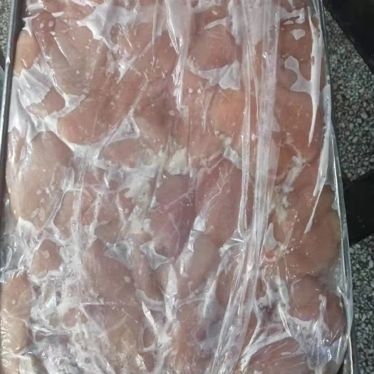 沂南县鸡胸肉 板冻鸡大胸。长期生产。9900。山东。