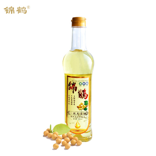 沈阳 锦鹤 非转基因一级大豆油 900ml/瓶
