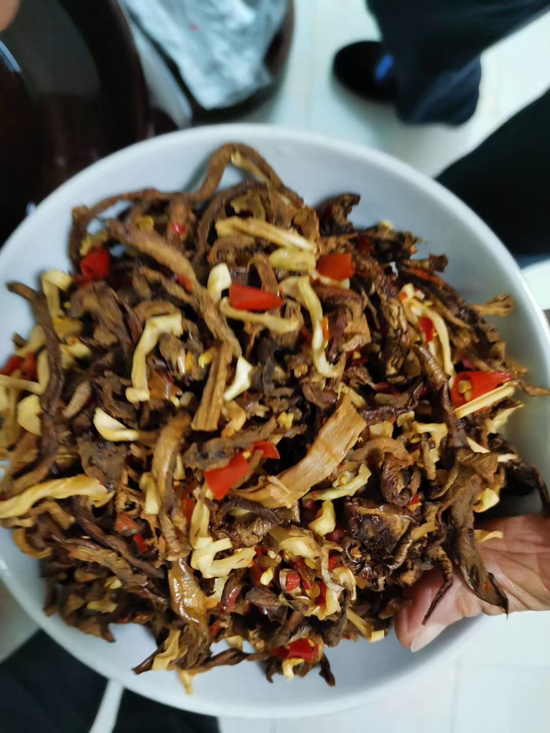 干豆角  落马垅杂菜