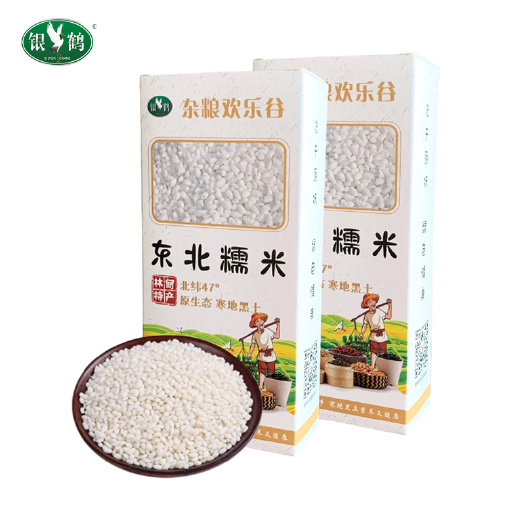 沈阳 银鹤 东北杂粮糯米500g/盒