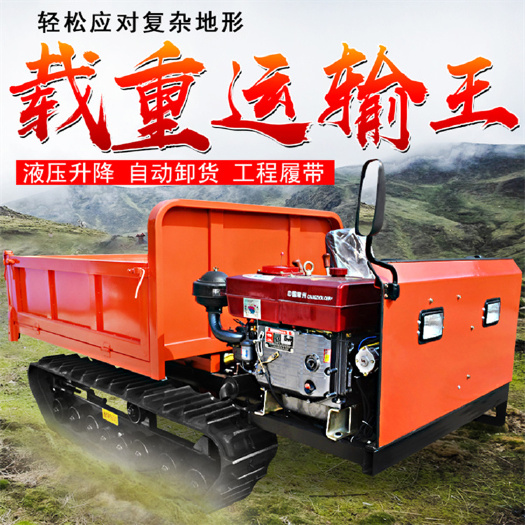 全新履带式运输车 山地洼地爬山虎整车定制工程砂石柴油款运输车