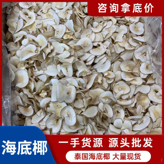 广州海底椰  源头批发泰国片原装无硫原色香味浓郁