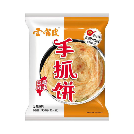 东莞市煎饼  10包一箱  手抓饼900g 10片/包