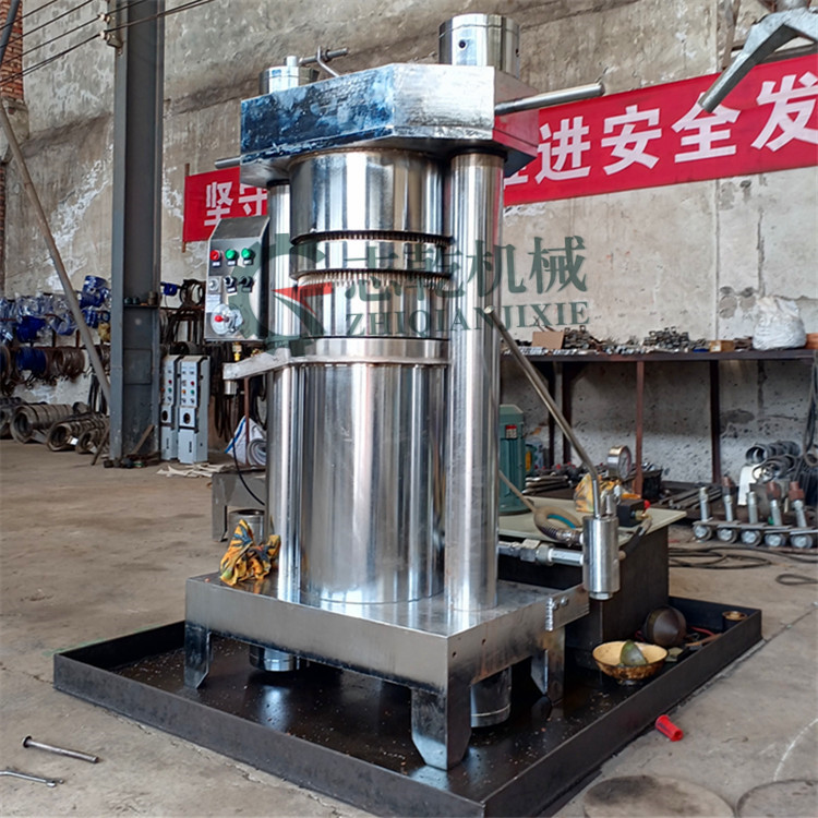 液压榨油机芝麻香油机松子压油机带壳核桃榨油机