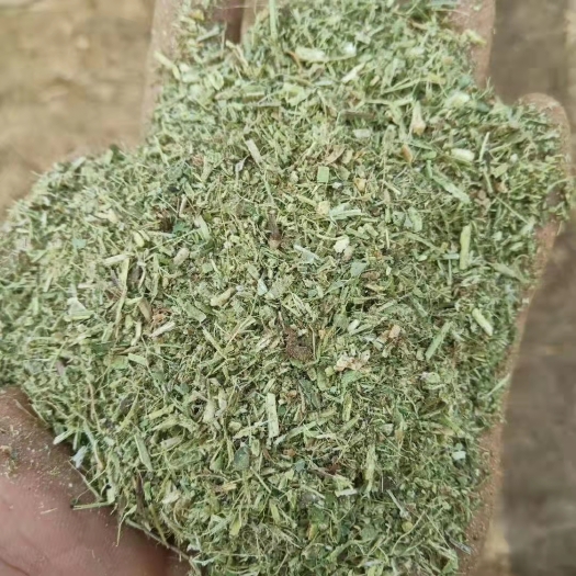 正阳县高温熟化花生秧颗粒