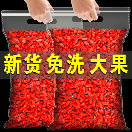 安国市红枸杞 中宁枸杞枸杞子宁夏男肾枸杞茶持久构纪免洗苟杞狗杞500g