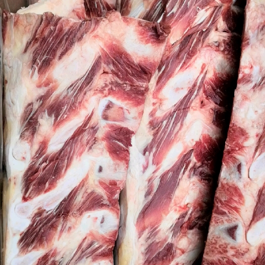阳信县牛胸骨满肉纯干无水牛小排，含肉率三分之一新鲜带肉多