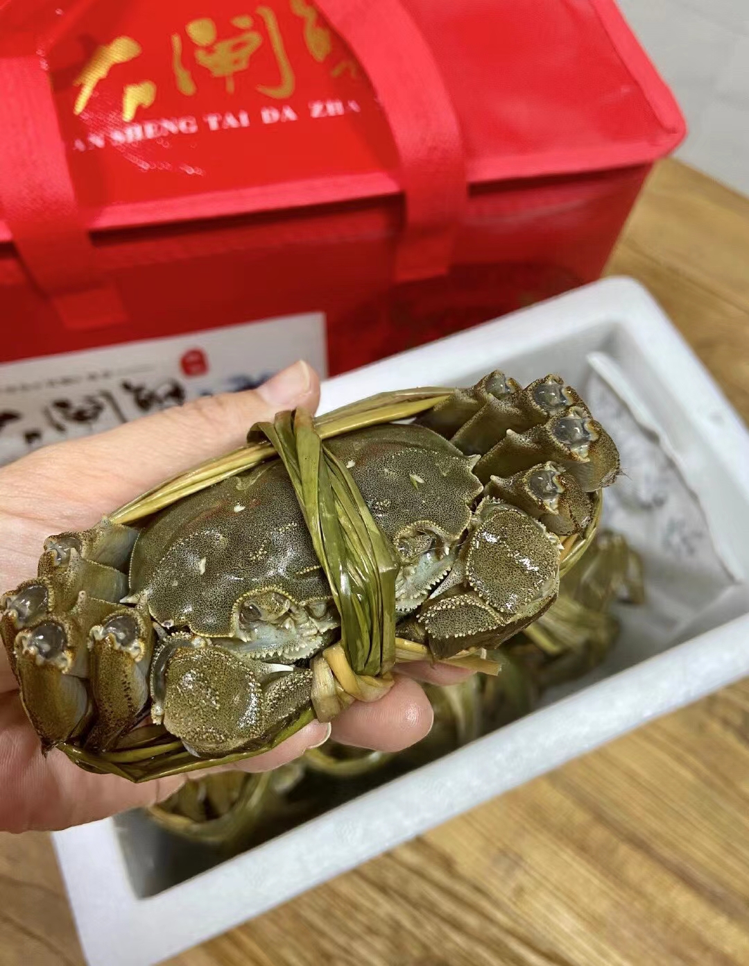 青蟹 母蟹蟹黄已经到了**