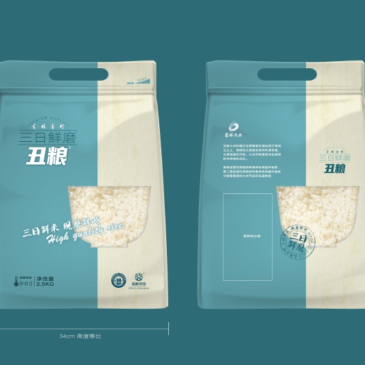  吉林省农科院联合出品吉林圆粒香大米，蝉联两届优质大米（粳米）