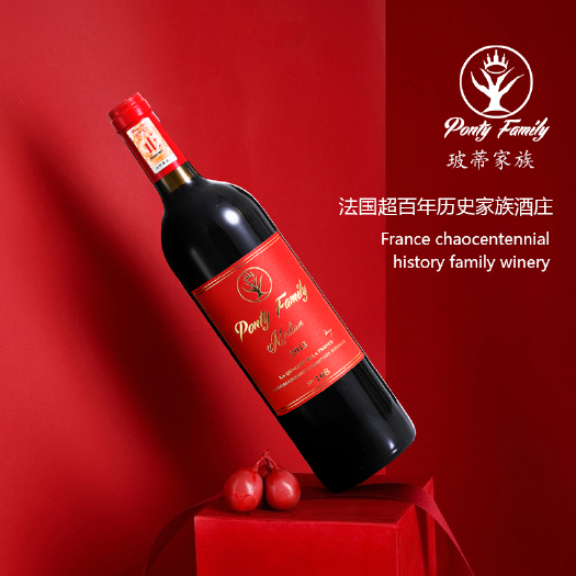 新郑市玻蒂家族  梅洛干红葡萄酒168