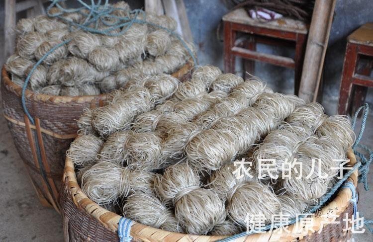 新昌县红薯粉丝  红薯面