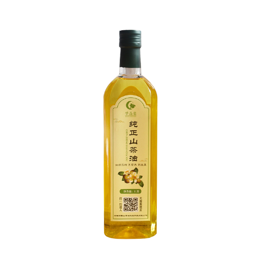 滁州梦晶馨山茶油1L食用油物理压榨茶籽油