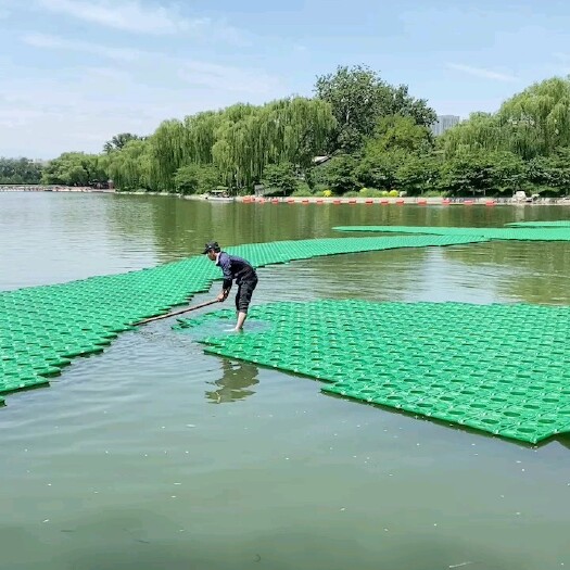 青州市生态浮床  人工浮床 植物浮岛 景观浮岛