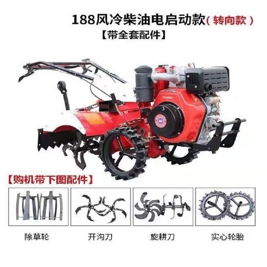 曲阜市 柴油微耕机 小型家用起垄旋地开沟机