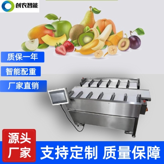 长沙果蔬自动配重机皮带传送蔬菜水果肉