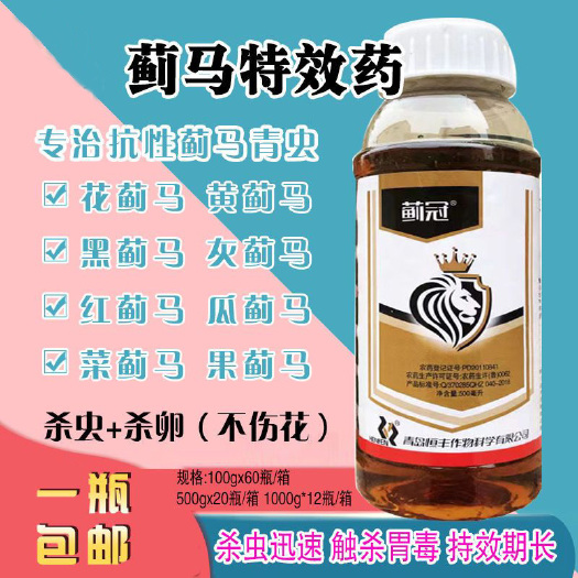 武邑县 蓟马专用药抗性蓟马蚜虫卵双杀高效农药瓜果蔬菜杀虫剂
