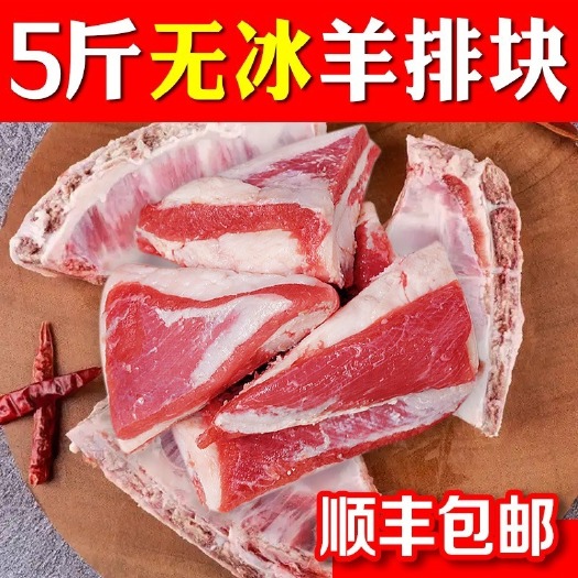 南京 【内蒙古羊排骨】羊排尖羊排块羊骨头小羊排新鲜肋排羊肉山羊排骨