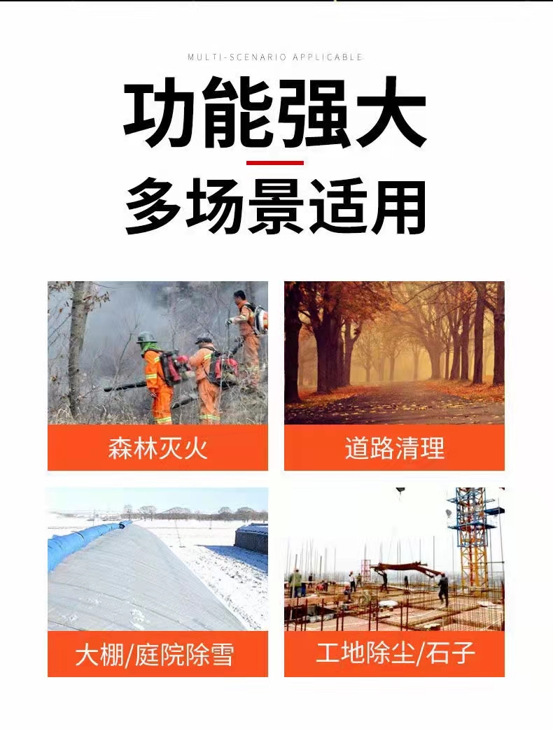 大功率吹风吹雪机四冲程背负式清扫机器大棚吹雪机厂家直供