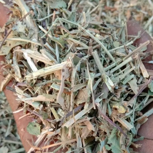 泌阳县花生秧秸秆草真对牛马羊兔驴草三无产品，无土，无膜，无霉变。