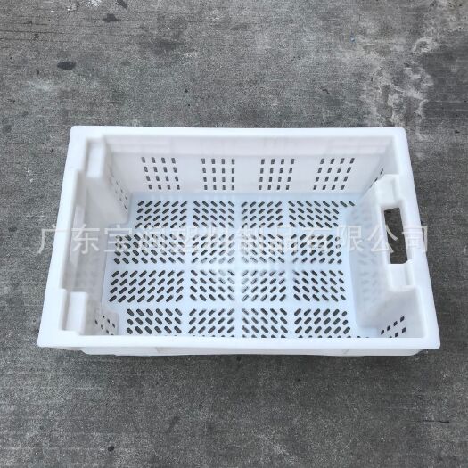 南宁塑料筐 周转套叠箩，错位箩，冻品筐尺寸：625*425*245mm