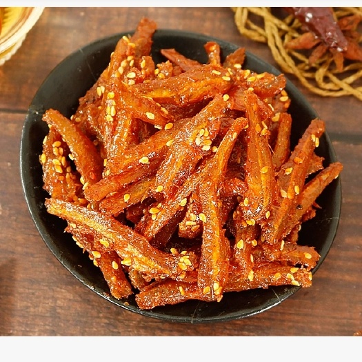 北海辣鱼仔 整箱北海香辣小鱼仔辣味鱼干即食海鲜鱼干零食银鱼仔十斤