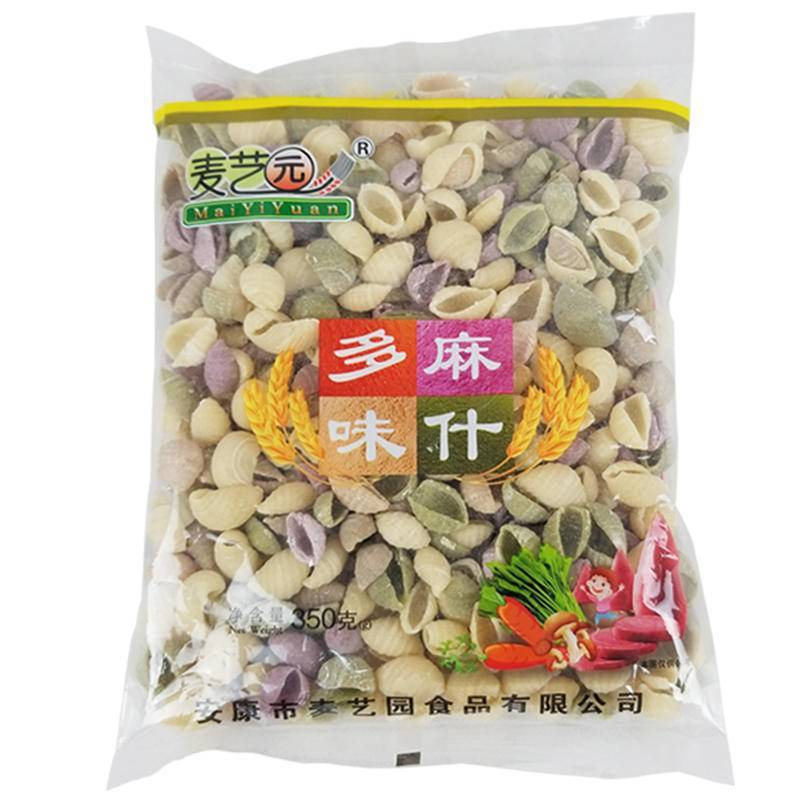 安康 汉滨区 麻食烩麻什子猫耳朵多味水果蔬菜麻什面食350g