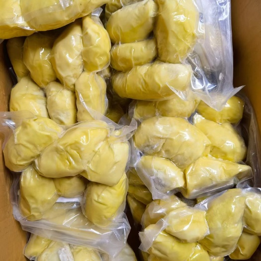 广州冻榴莲  泰国树熟金枕榴莲肉1公斤/包，精选品质