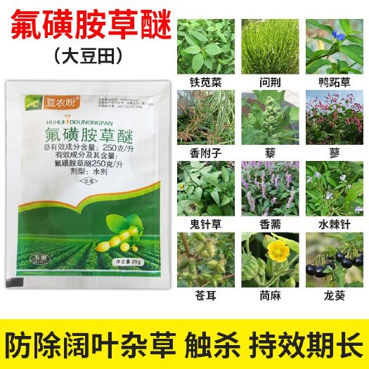 郑州250g/升 氟磺胺草醚 防除阔叶杂草