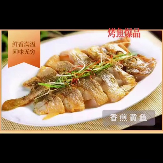 新民市黄花鱼 南非黄鱼，三去处理，速冻锁鲜，活鱼宰杀