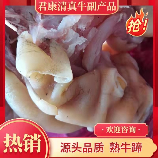 阳信县牛蹄筋  牛蹄  熟去骨牛蹄   厂家直销  48小时内发货