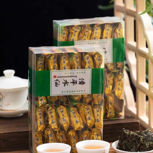 福鼎市水仙茶 漳平水仙，简易包装，两盒一斤，又名纸包茶，方块紧压乌农茶饼