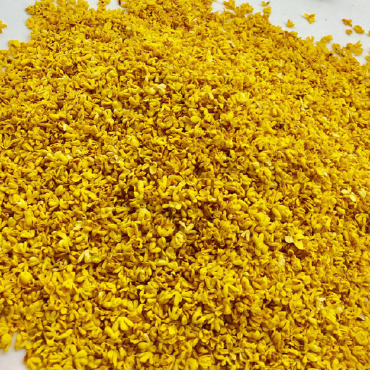 阳朔县广西桂林精品6A级桂花瓣 真空脱水干桂花无硫原色香味桂花干