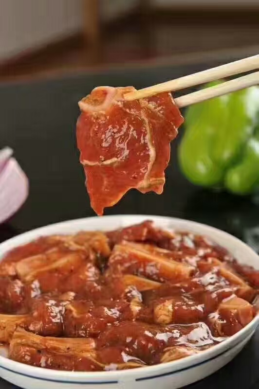 腌肉  猪排骨  猪肉 黑椒嫩仔骨