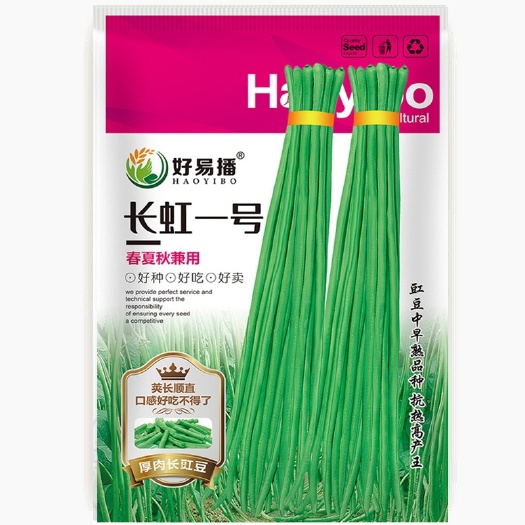 豇豆种子长虹一号 长豇豆 长虹一号豇豆种子高产顺直耐热春夏秋兼用豆角种籽蔬菜孑