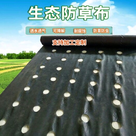 德州加厚打孔防草布 抗老化可降解地布 户外使用三到五年