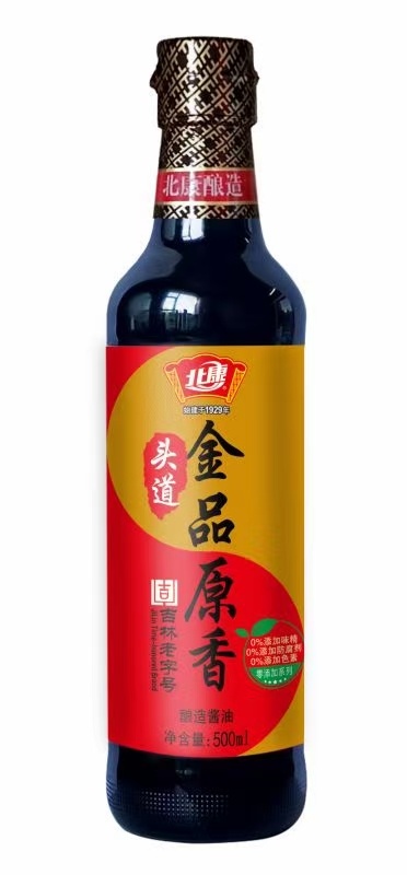 长春薄盐酱油 金品原香